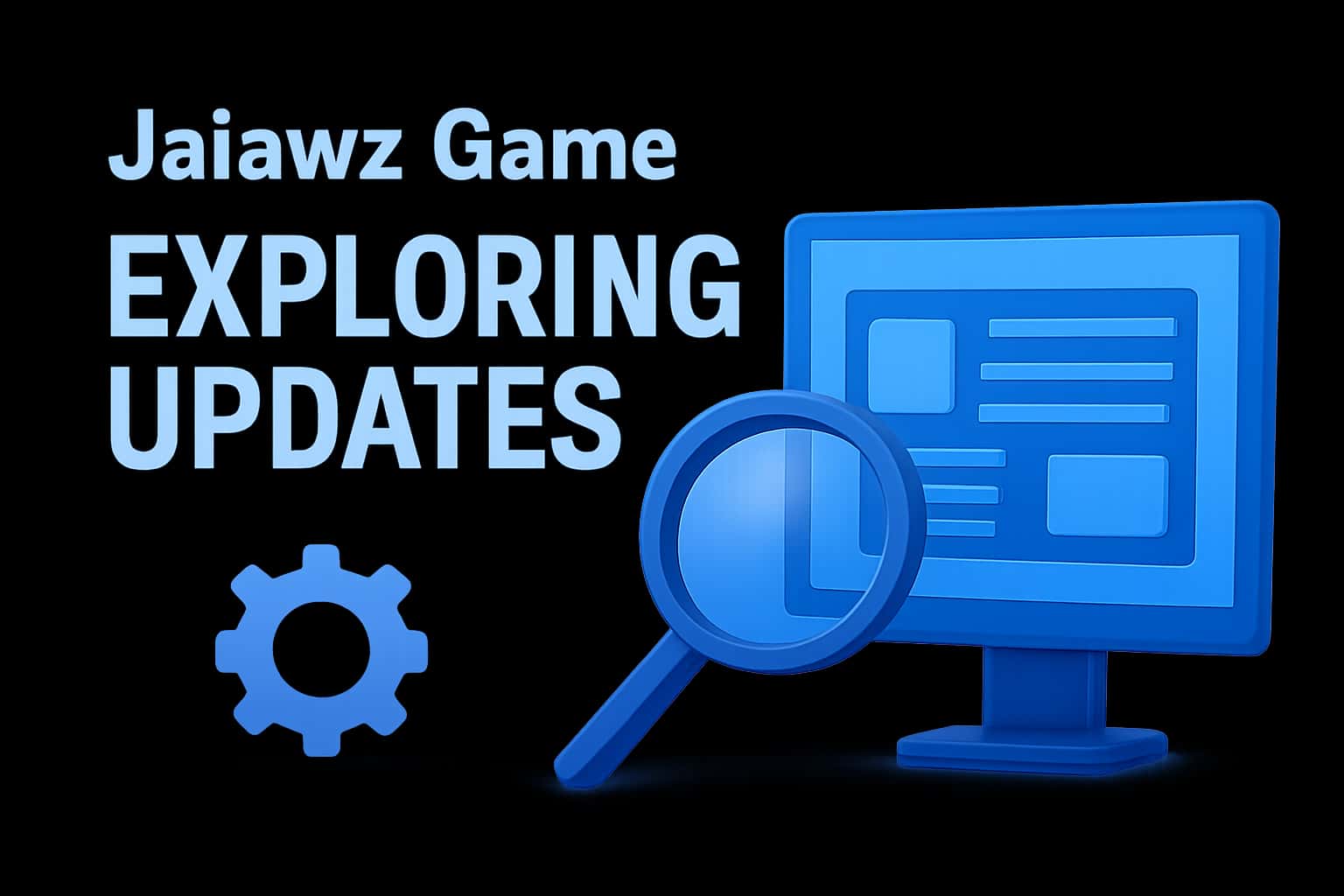 An overview scene depicting the exploration of Jalawa Game updates.