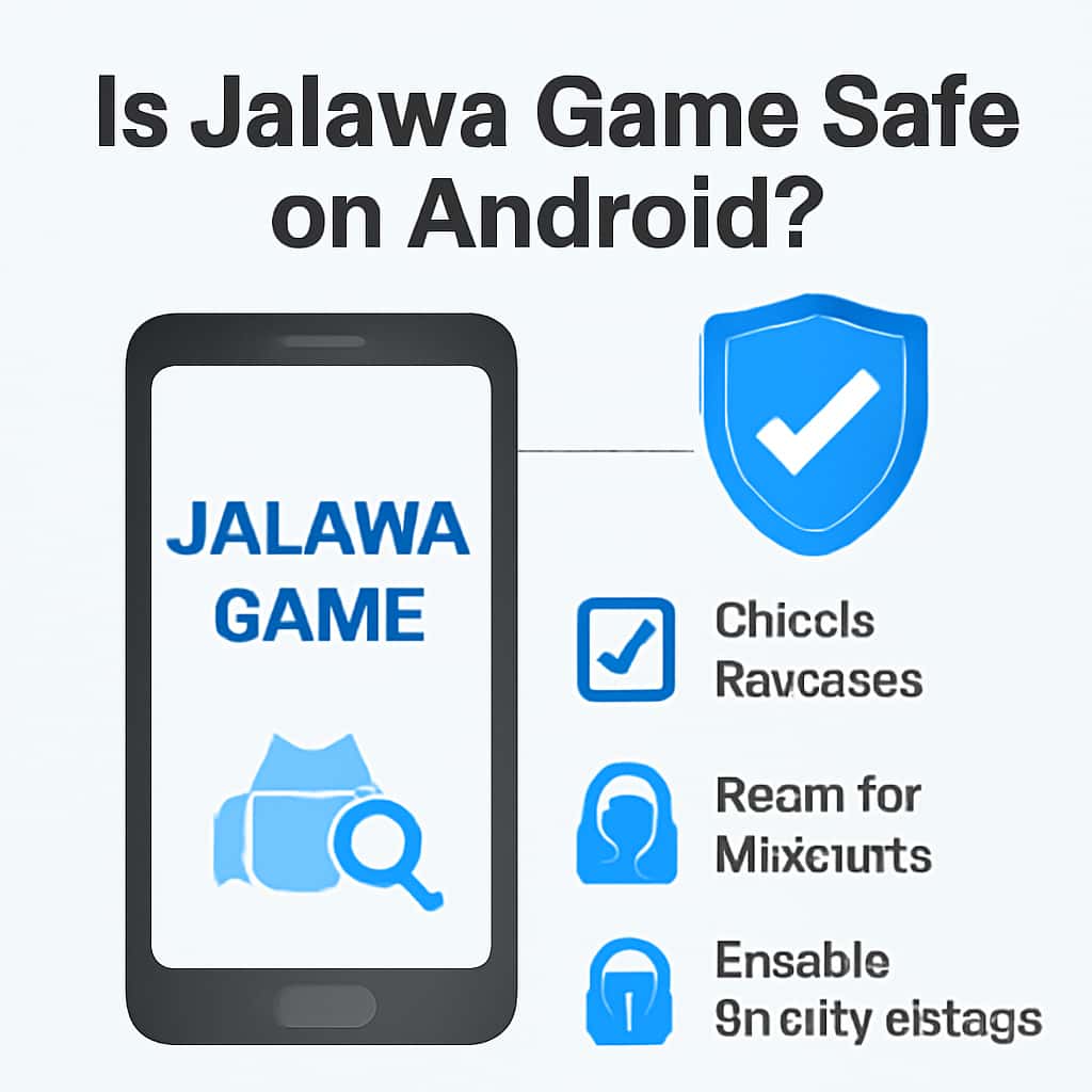 A diagram illustrating safety measures for the Jalawa Game app.