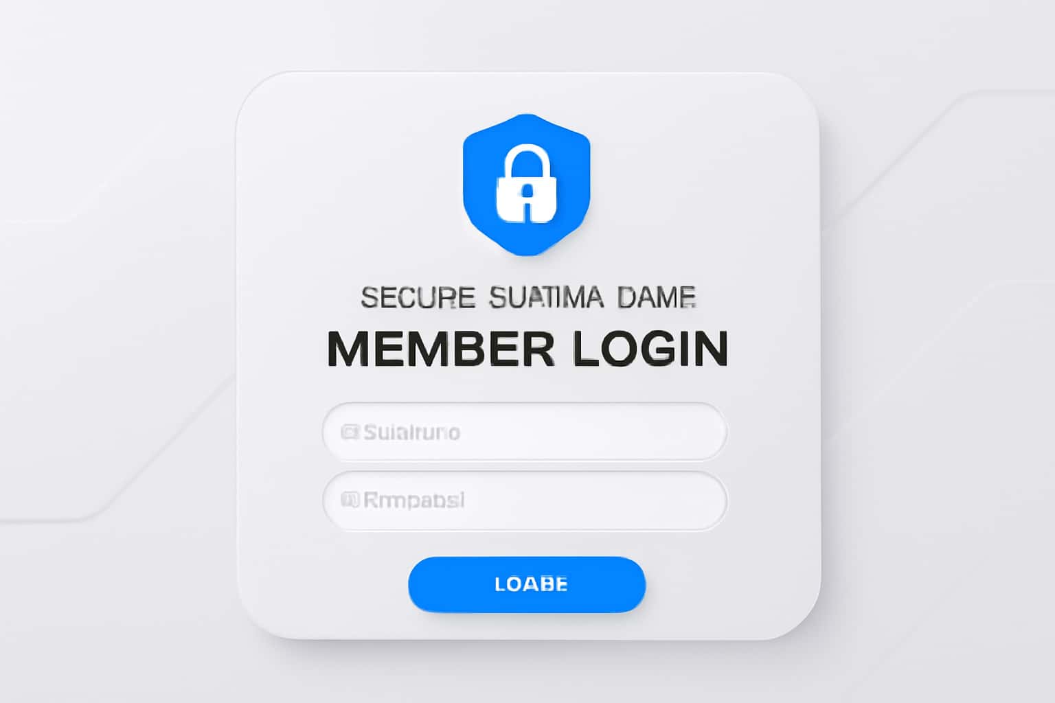 Secure Jalawa Game Member Login Interface