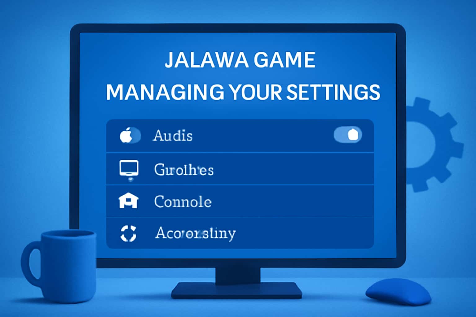 A visual representation of the Jalawa Game settings management interface.