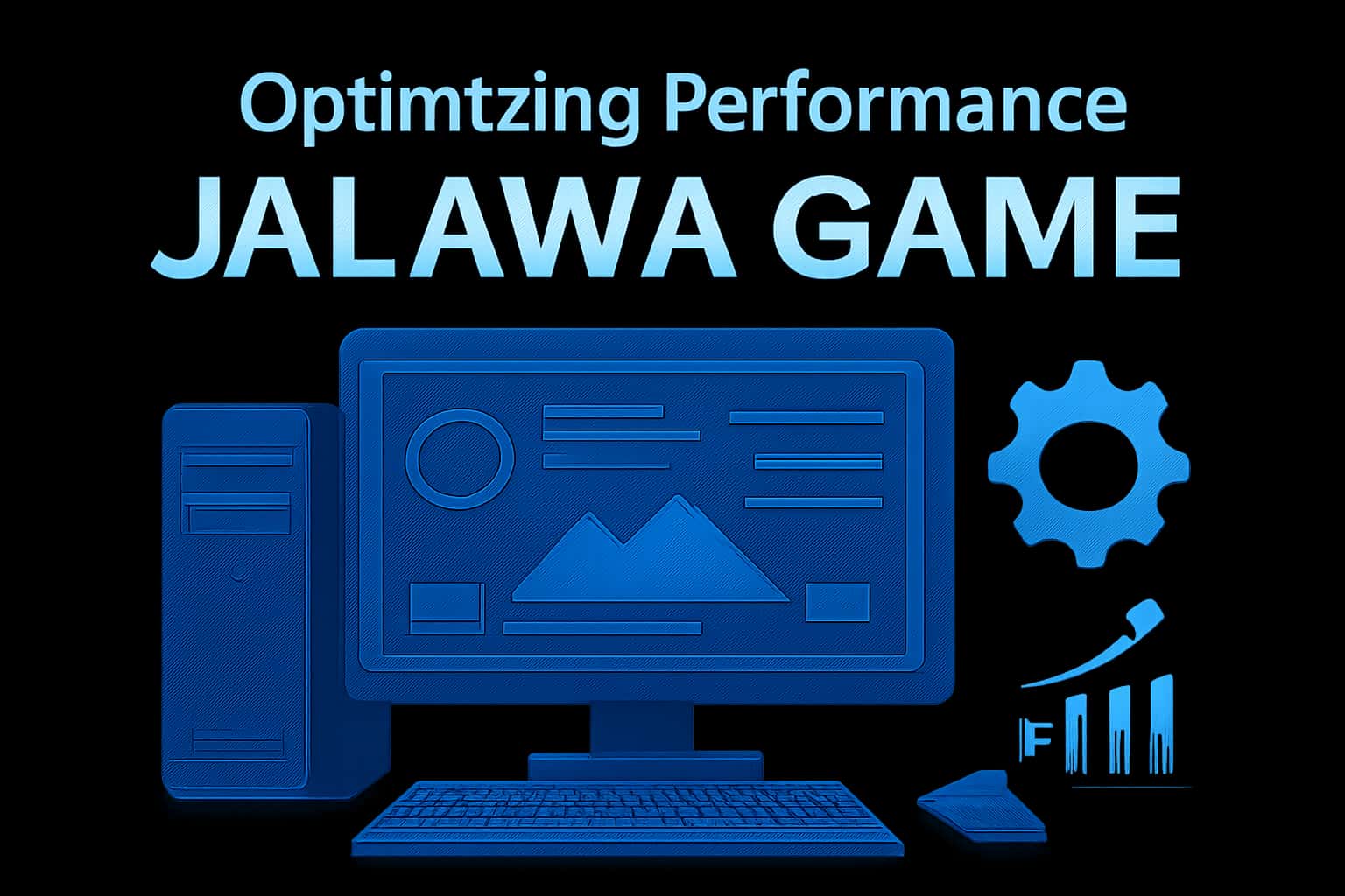 Informational scene depicting optimization strategies for Jalawa Game.