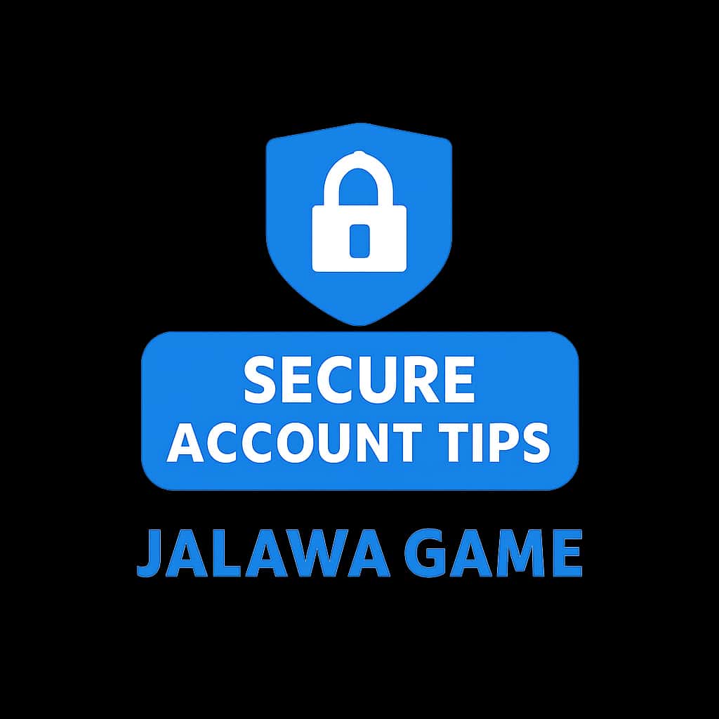 Icon representing secure practices for Jalawa Game accounts.