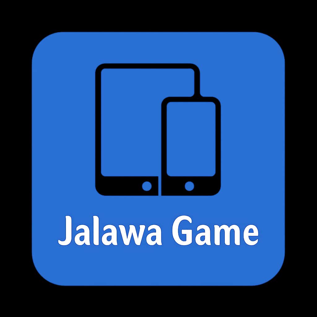 A badge representing device compatibility for Jalawa Game.